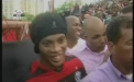 Suporterii echipei Flamengo au creat o atmosfera incendiara la prezentarea lui Ronaldinho