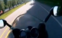 Politia din Canada publica imagini cu un motociclist ce loveste un urs la 140km/h. VIDEO