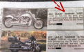 Un american isi vinde urgent motocicleta. Ce a descoperit nevasta despre el