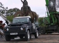 VIDEO. Ce se intampla cu un Land Rover importat ilegal in SUA