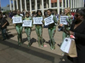 Protest in culori de sarpe. Cum au marcat cateva tinere saptamana modei de la New York