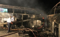44 de persoane au murit, 39 sunt ranite dupa ce doua autobuze au luat foc pe o autostrada din Iran