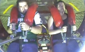 Tipetele dintr-un parc de distractii ale unui barbat l-au facut star pe internet. VIDEO