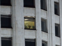 Sex la inaltime! Un cuplu, surprins in tandreturi chiar in cladirea Guvernului din Rusia - VIDEO