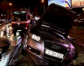 O masina a intrat intr-un pasaj subteran pe strada Ion Creanga. Cum  s-a intamplat. VIDEO