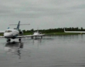 Aeroportul international din Acapulco, Mexic este inundat: Avioanele stau in apa