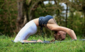Sexy-experta in Yoga a nemtilor a anuntat ca e singura din nou