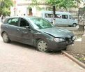VIDEO. Doua masini s-au ciocnit pe o strada din capitala. Cum s-a intamplat