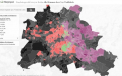 Harta noului "zid al Berlinului". Cum s-au impartit voturile in capitala Germaniei