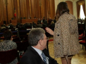 E voluptoasa, goala si-i place lui Mihai Ghimpu. Langa cine apare politicianul "“ FOTO