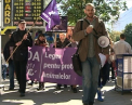 Zeci de protestatari cer aprobarea legii cu privire la protectia animalelor: " Sa avem grija, sa nu le abandonam"