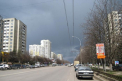 Trafic suspendat pe o strada din capitala