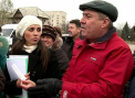 Scandal la Danceni: Zeci de locuitori, nemultumiti de scumpirea biletelor de calatorie
