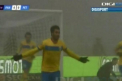 Imagini socante in campionatul Romaniei: Un jucator de la FC Botosani i-a rupt piciorul unui adversar