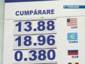 Banca Nationala a facut interventii majore pe piata. Cotatia pentru valutele straine a scazut