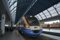 Cele doua trenuri europene care mai circulau pe ruta Chisinau-Ocnita, parcate in depou. Vezi motivul