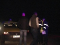 Accident pe traseul Chisinau - Straseni. Un taximetrist a intrat intr-un Mercedes