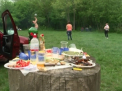 Cu oua rosii la iarba verde. Cum au sarbatorit zeci de moldoveni Invierea Domnului