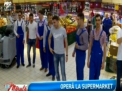 Opera intr-un mall. Momentul in care Brio Sonores canta intr-un supermarket. Reactia cumparatorilor