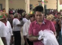 Nunta neobisnuita in Mexic. Primarul orasului s-a casatorit cu un... crocodil