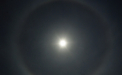 Imagini SPECTACULOASE: Halo deasupra Chisinaului. VEZI AICI cum arata