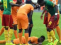 De pe terenul de fotbal, direct la spital. Un jucator de la nationala Coastei de Fildes s-a lovit puternic la cap