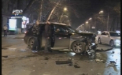 Un Lexus si un Citroen s-au facut zob intr-o intersectie din centrul capitalei