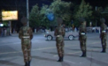 Repetitie la bis. Pregatiri pentru parada militara in plina noapte
