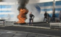 Pompierii in actiune. Au stins incendii improvizate si au prezentat exercitii de interventii in situatii dificile