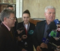 De la ura pana la dragoste e doar un pas! Voronin si Ghimpu, surprinsi discutand ca doi vechi prieteni