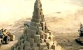Castel de nisip demn de Cartea Recordurilor. Cum arata creatia unui artist american pe o plaja din Brazilia