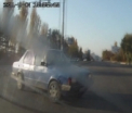 VIDEO. VEZI momentul in care masina Politiei Rutiere loveste in plin un automobil!