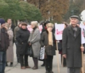 Jos ANRE, jos tarifele! Cateva sute de persoane au protestat in fata Guvernului