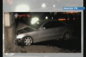 A vrut sa se dea tare dar a intrat intr-un perete. Accident produs de viteza excesiva