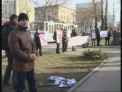Armata rusa, afara! Zeci de manifestanti au protestat in fata sediului Ambasadei Federatiei Ruse