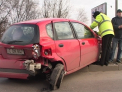 Lovita de un autobuz, iar la scurt timp - de un alt automobil! Dublu accident pe viaductul din Chisinau