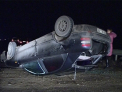 S-a rasturnat dupa ce un camion i-a taiat calea! O masina a fost facuta zob la Ratus!