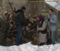 A facut focul in soba pentru prima data in aceasta iarna. Batrana din Causeni, ajutata dupa reportajul Pro TV