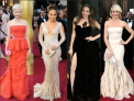Angelina Jolie si Jennifer Lopez, cele mai sexy aparitii de la premiile Oscar. Vezi topul rochiilor