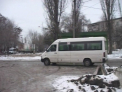 Cu microbuzele in Piata Marii Adunari Nationale! Un accident in lant intre microbuze i-a scos la protest