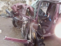 Automobil facut zob dupa ce s-a izbit intr-un gard de beton! Soferul de 20 de ani, mort pe loc! FOTO