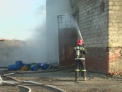 Incendiu intr-un depozit de pesticide din Pascani, Criuleni!