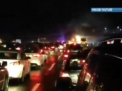 Accident in lant pe o autostrada din New Jersey. O persoana a murit, iar alte 45 au fost ranite