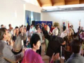 Sarbatoare cu note politice la Padova. Moldovenii din Italia au sarbatorit investirea noului presedinte