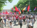 "Jos Alianta!". Comunistii si-au organizat totusi marsul de 1 mai. Vezi cum au manifestat