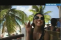 Natalia Barbu, perfecta si dupa nastere! Uite cum isi misca sanii in ritmul muzicii, pe plaja din Cancun
