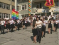Elevii claselor a XII-a au spus "Adio" scolii! Marian Lupu, nostalgic dupa anii cand era elev