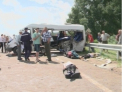 Politia: Soferul microbuzului e vinovat de accident! Rudele celor raniti, sfasiate de durere