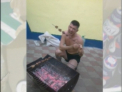 Fumeaza nargilea, bea bere si mananca gratar! Cum se odihneste Adrian Nichifor in inchisoare. FOTO