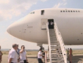 Cel mai mare avion din Moldova a decolat spre Portugalia! Cum arata nava de 105 tone